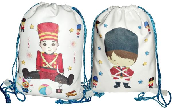 Soldadinho Brinde Mochila 25x30