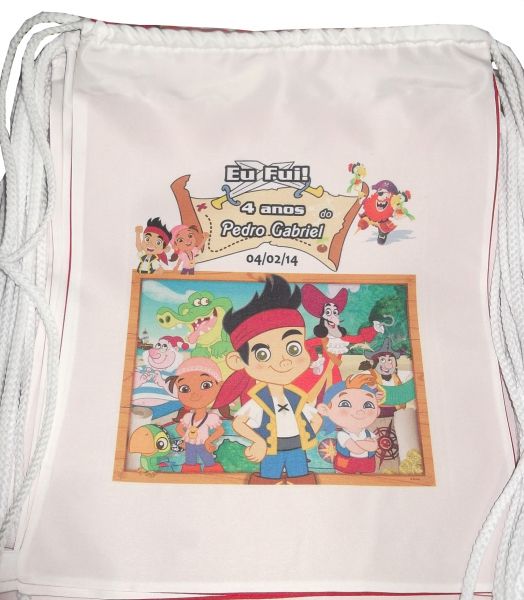 Brinde PIRATAS mochila 25X30