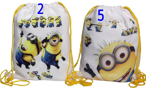 Minions Mochila infantil 25x30