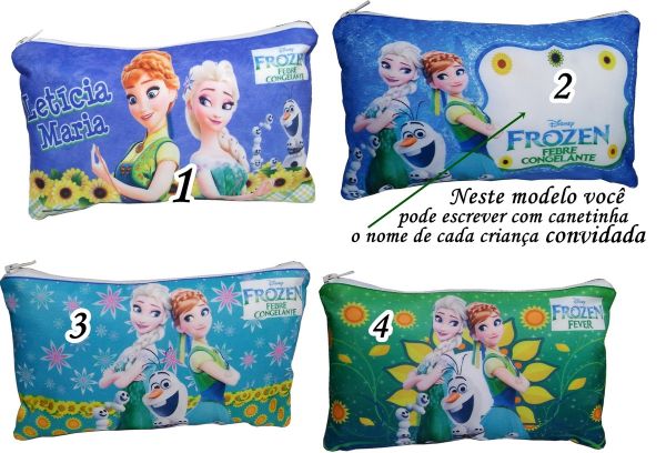 Estojinho Frozen Fever - Febre Congelante