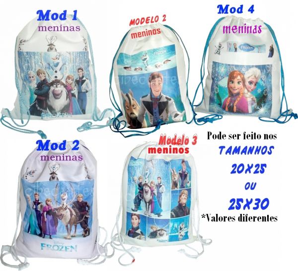 Frozen Mochila 25X30 personalizada