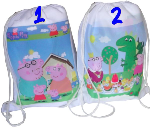 Peppa Pig 25x30 Mochila brinde