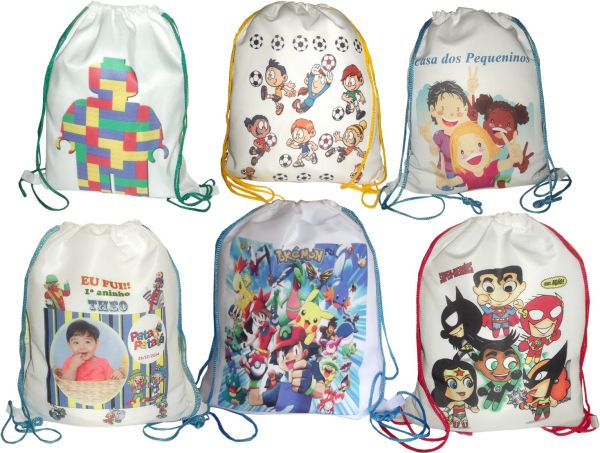 Mochila brinde Infantil  Temas diversos