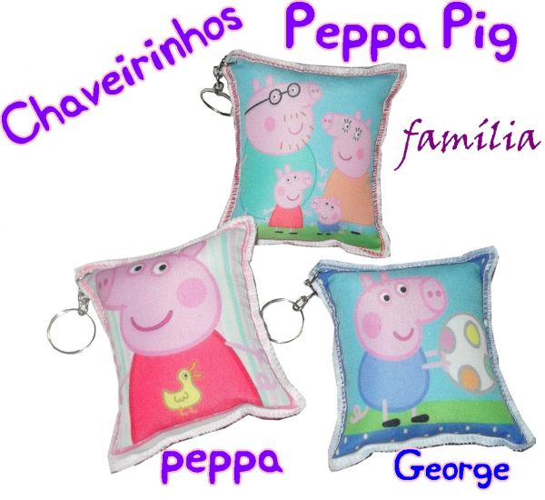 Chaveirinho Peppa pig George e Família