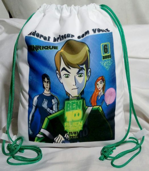 Ben 10 Mochilinha 25x30