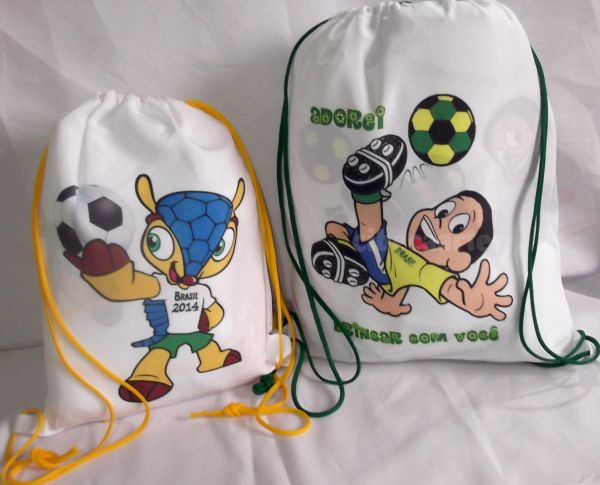 Mochila 25x30 Futebol