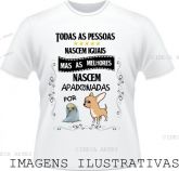 Camisa Lendas - amor Animais