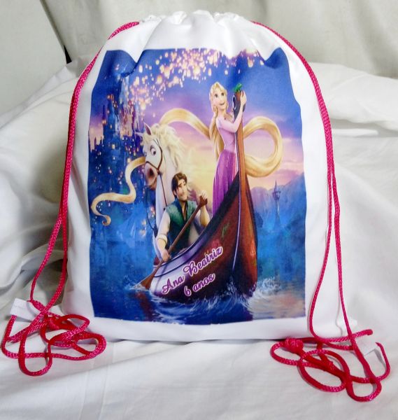 Enrolados Rapunzel Mochila 25x30