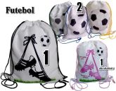 Tema Futebol  brinde Mochila 25x30