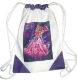 MOCHILA BARBIE 25X30 PERSONALIZADA