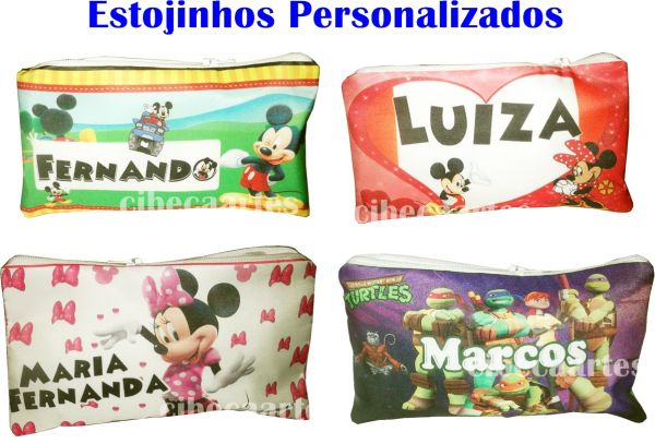 Estojinhos Personalizados